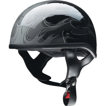 Z1R Beanie Hellfire Half Helmet FLAME GRAY