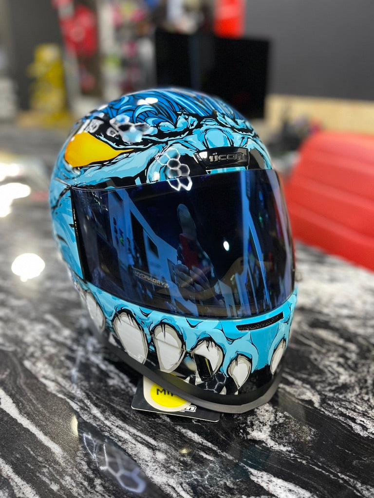 ICON Airform Manik RR MIPS Helmet Light Blue
