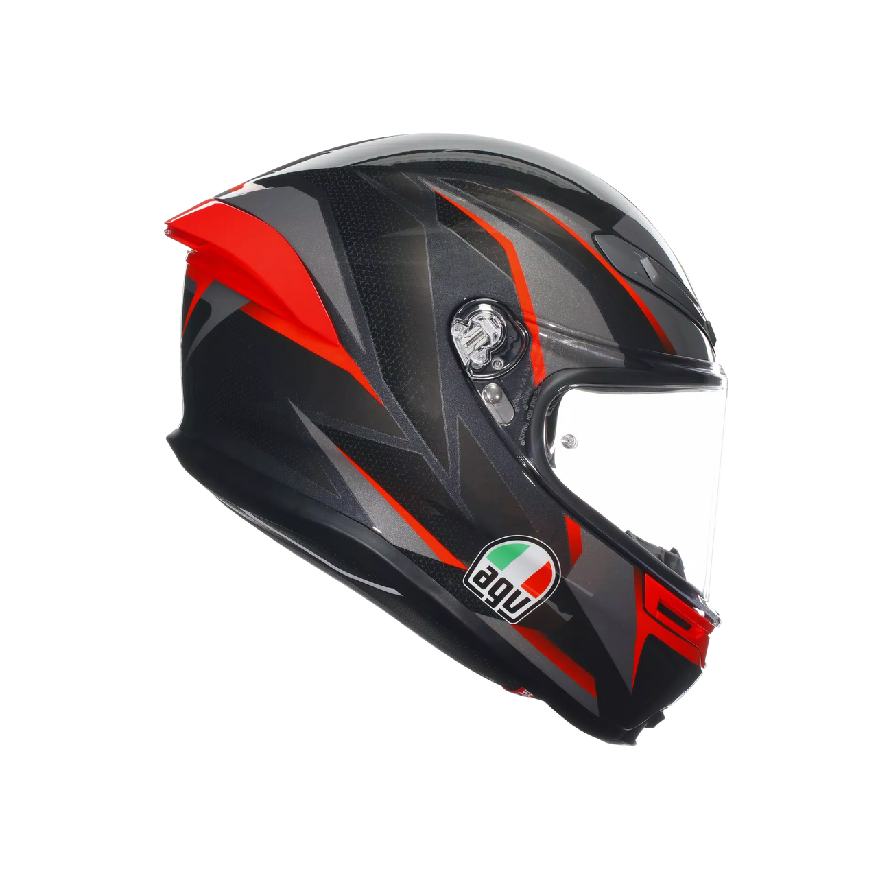AGV Motorcycles Full Face Helmet K6 S SLASHCUT BLACK/GREY/RED