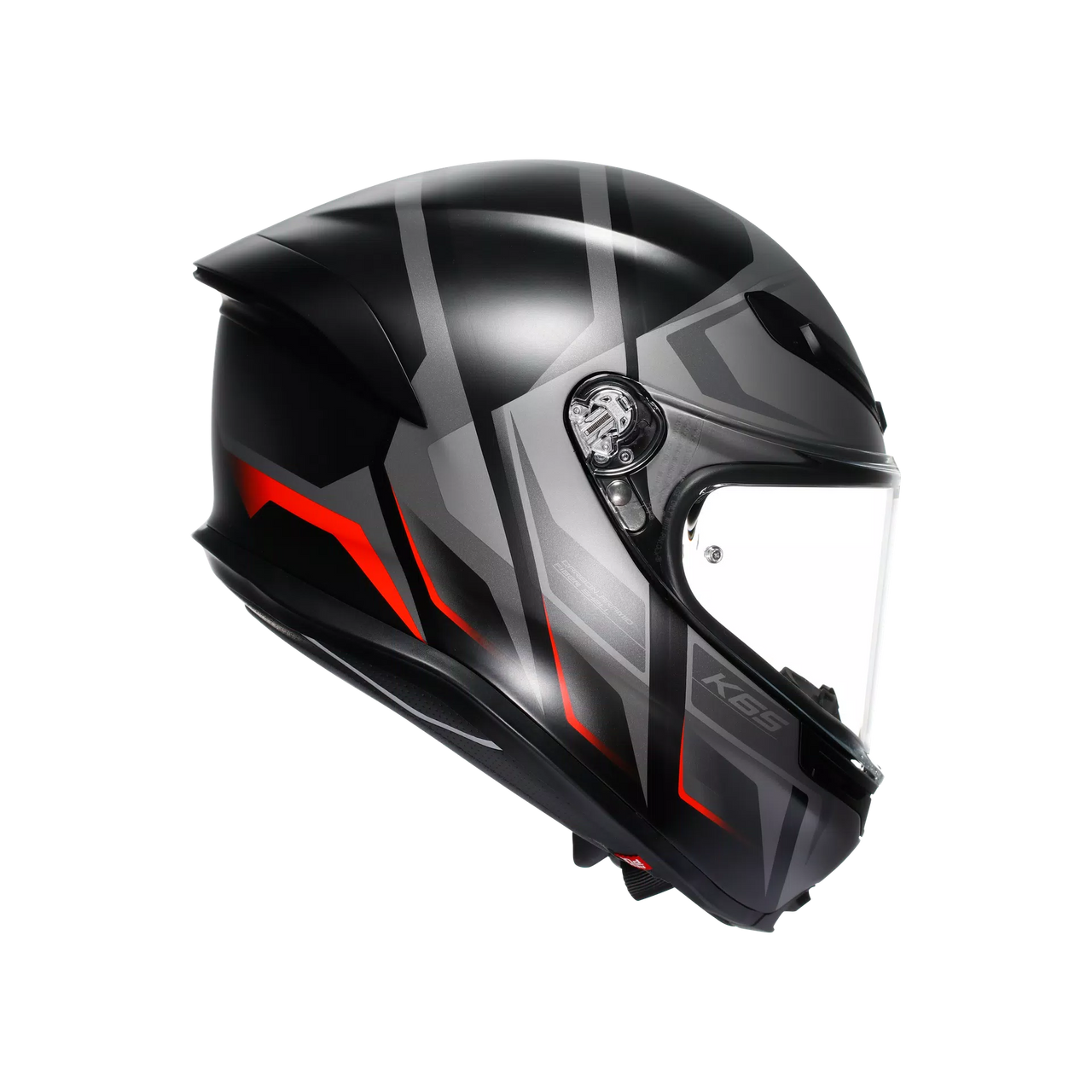 AGV Motorcycles Full Face Helmet K6 S KARVE MATT BLACK/GREY/RED