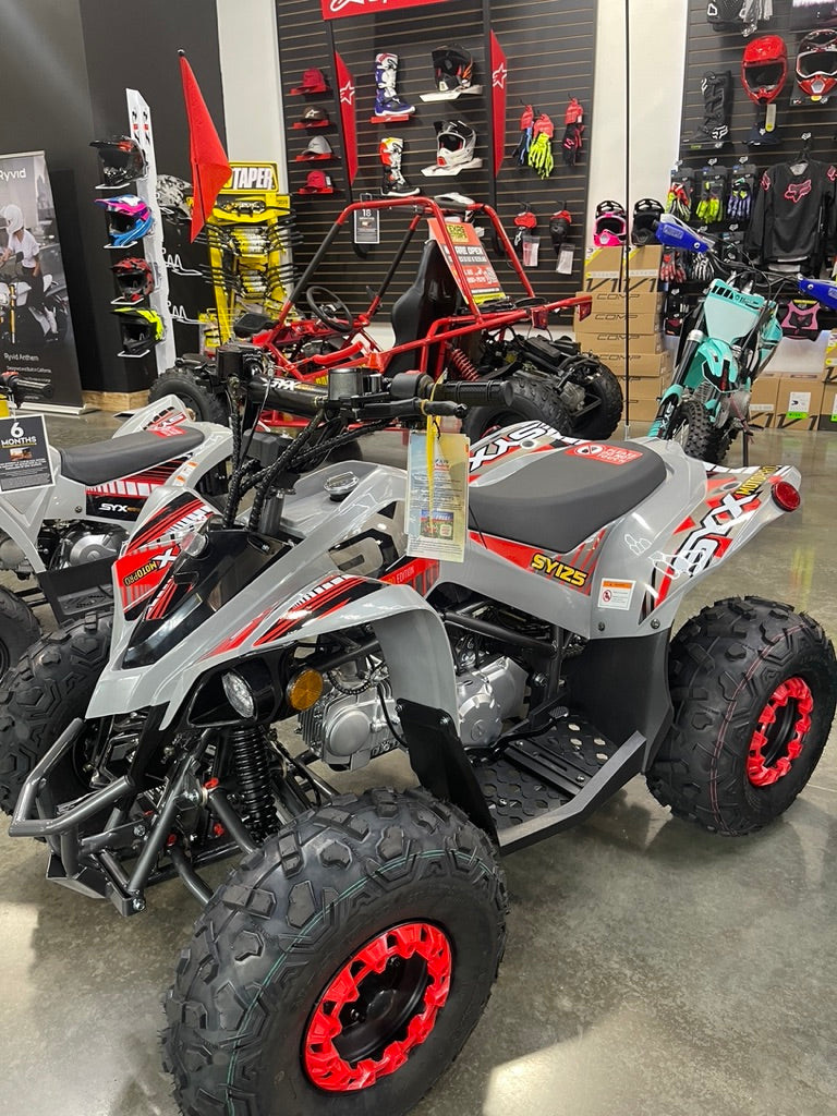 2024 SYXMOTO PRO SY125 ATV 4WHEELER 3 SPEED