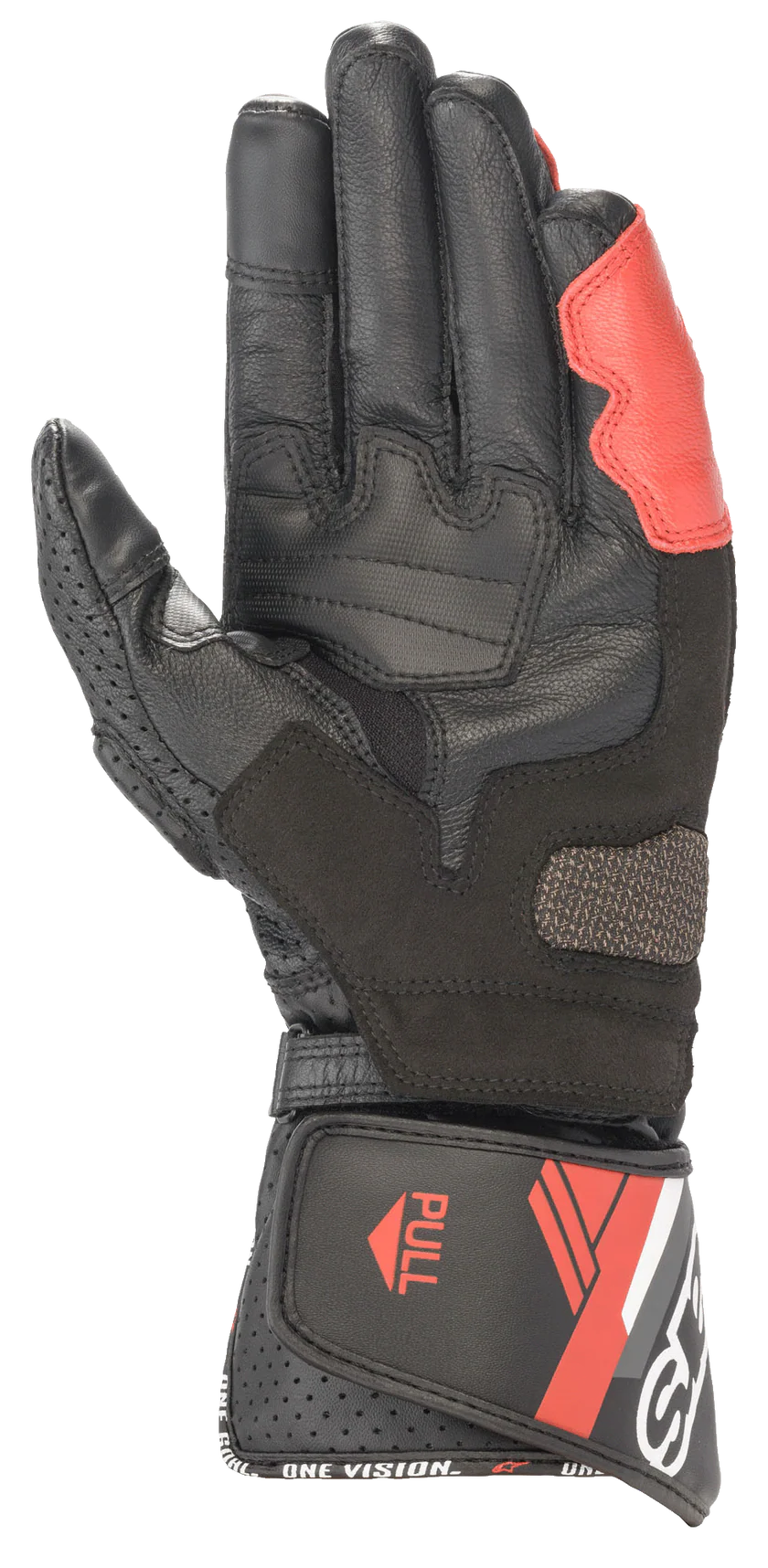 Alpinestars SP-8 V3 Gloves Motorcycles Racing/Sport Black/White/Bright Red