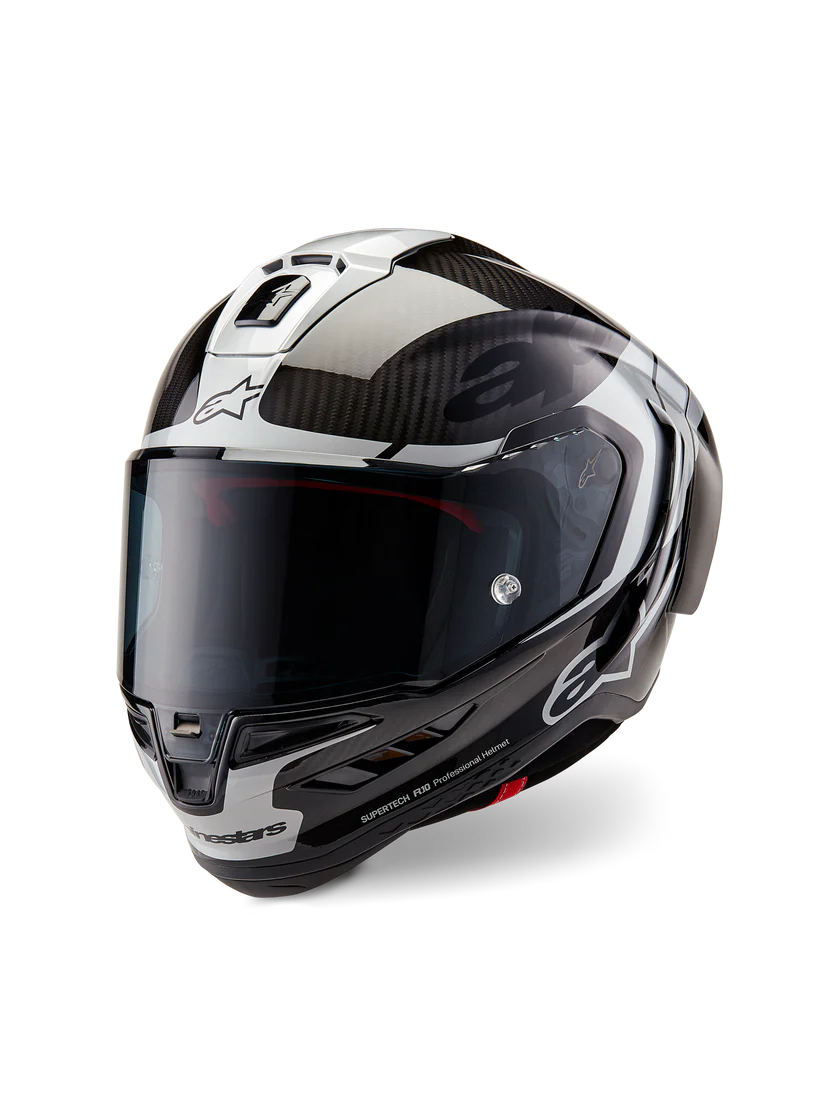 ALPINESTARS Supertech R10 Element Helmet MOTO GP Black/Carbon Silver/Black Glossy