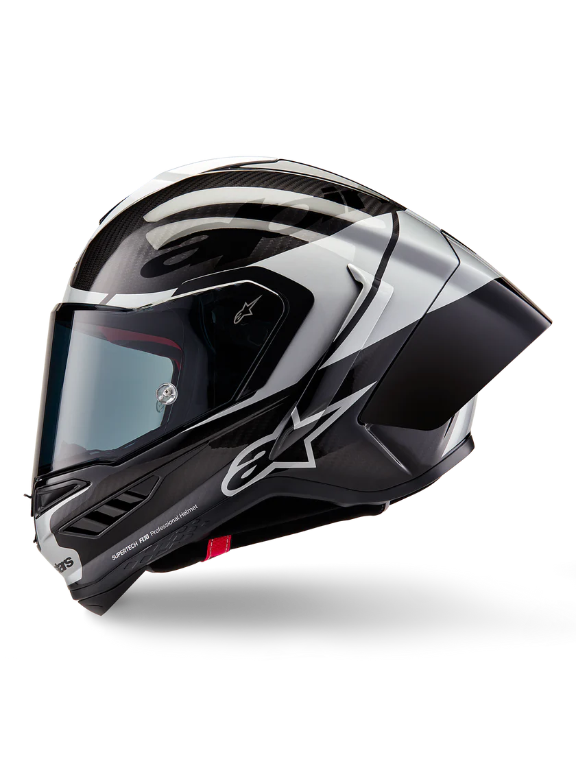 ALPINESTARS Supertech R10 Element Helmet MOTO GP Black/Carbon Silver/Black Glossy