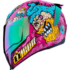ICON Airflite Full Face Snack Attack MIPS Helmet PINK