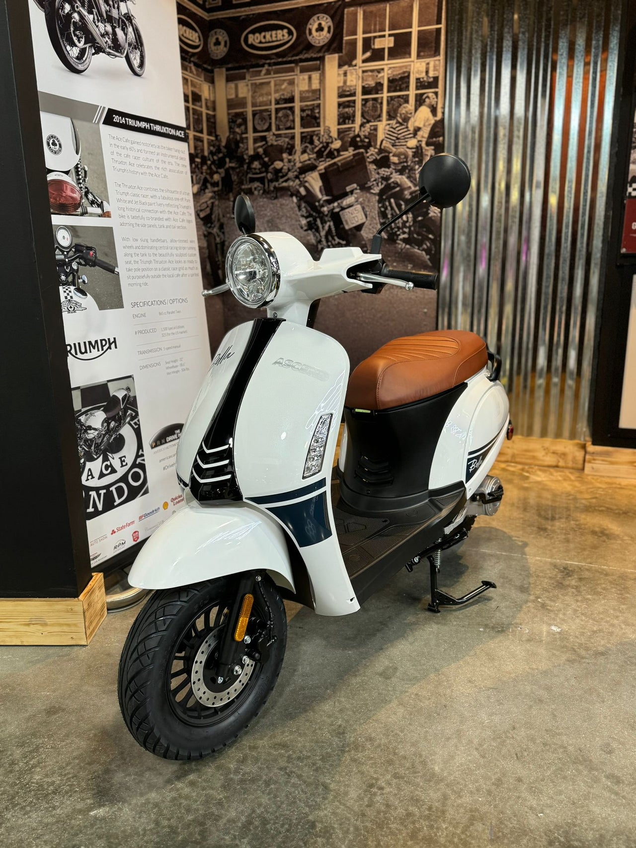 2025 ASCEND BELLA VINTAGE 50CC RETRO STYLE