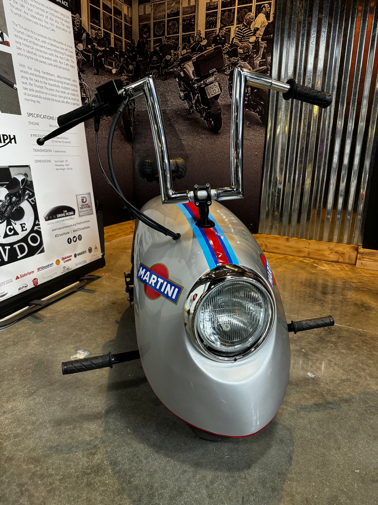 2025 FUSCONETA MARTINI EDITION 223CC MINI BIKE