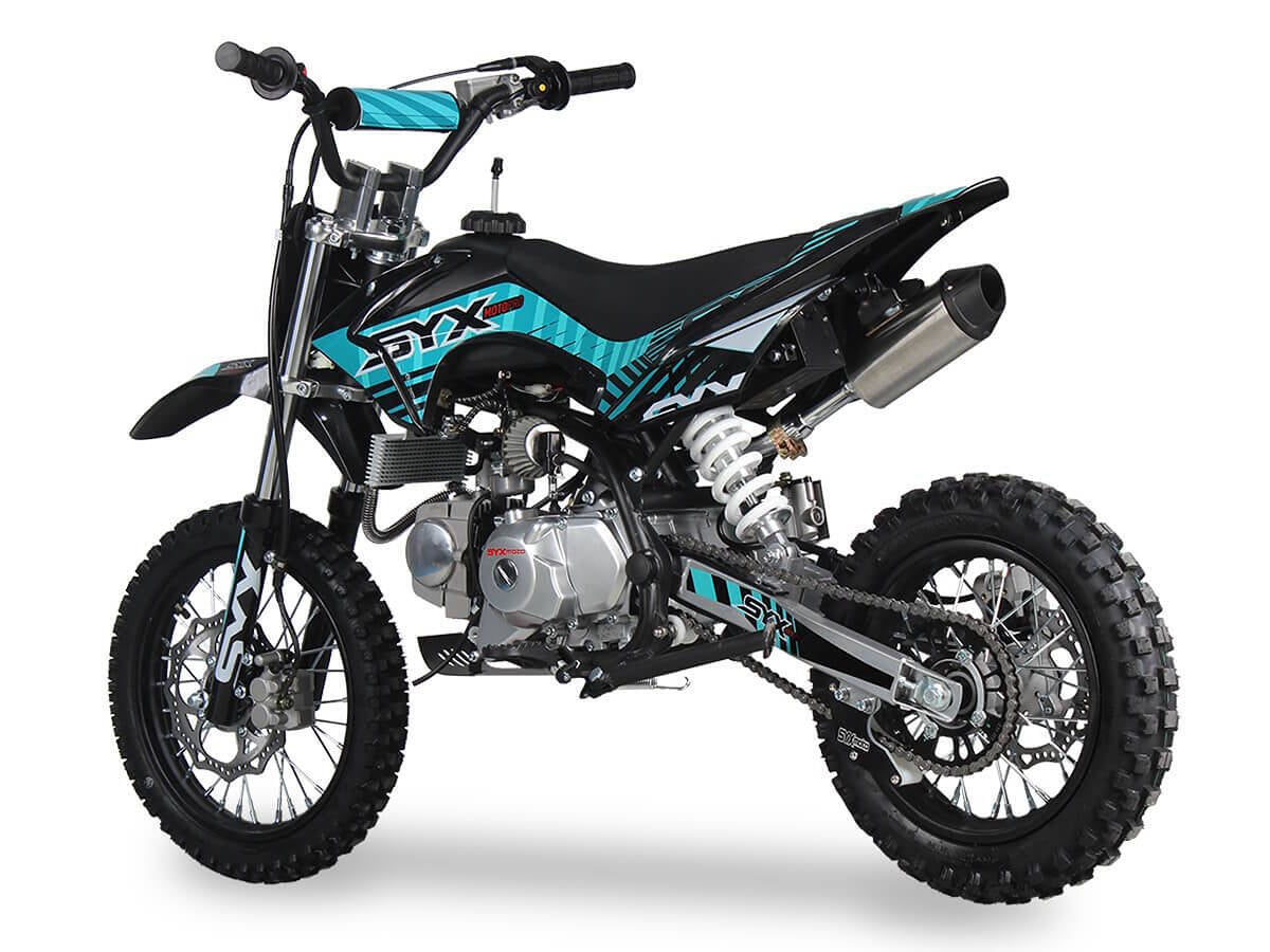 2024 SYXMOTO DIRT BIKE 125CC AUTOMATIC PIT BIKE MEDIUM SIZE