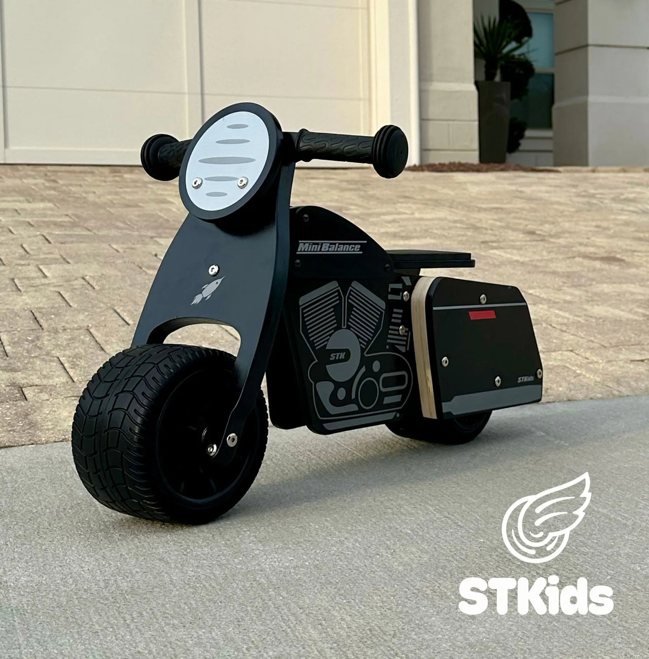 STK Baby Balance Bike Mini Balance BAGGER KING OF BLOCK