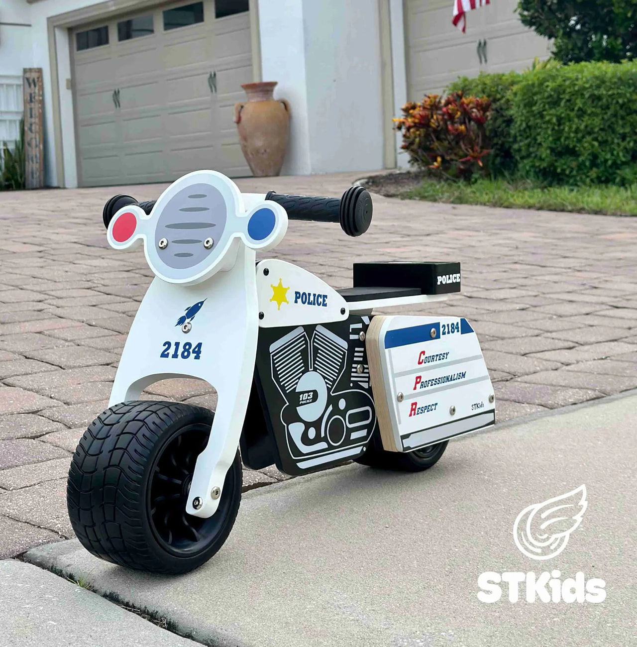 STK Baby Balance Bike Mini Balance POLICE