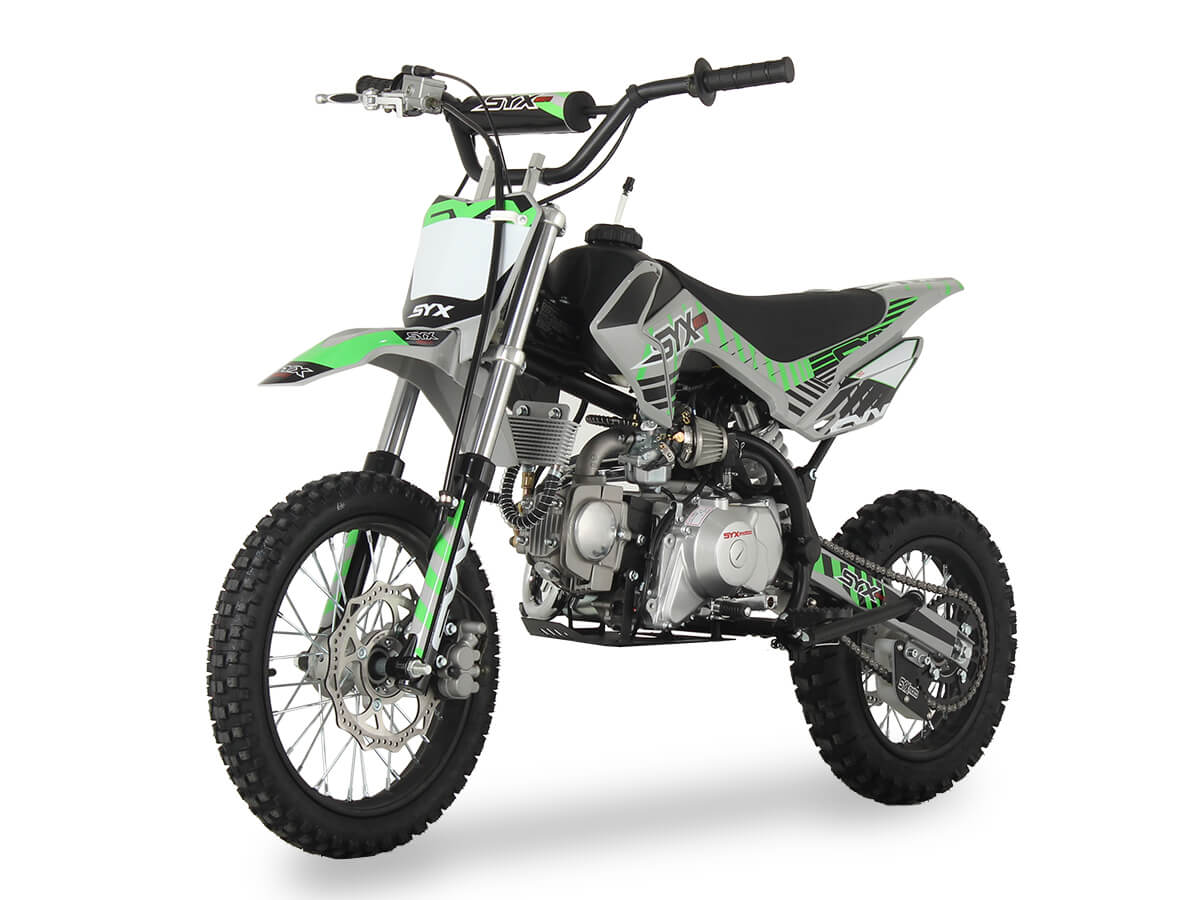 2026 SYX MOTO 125cc Dirt Bike – Medium Size, Semi-Automatic 4-Speed (No Clutch)