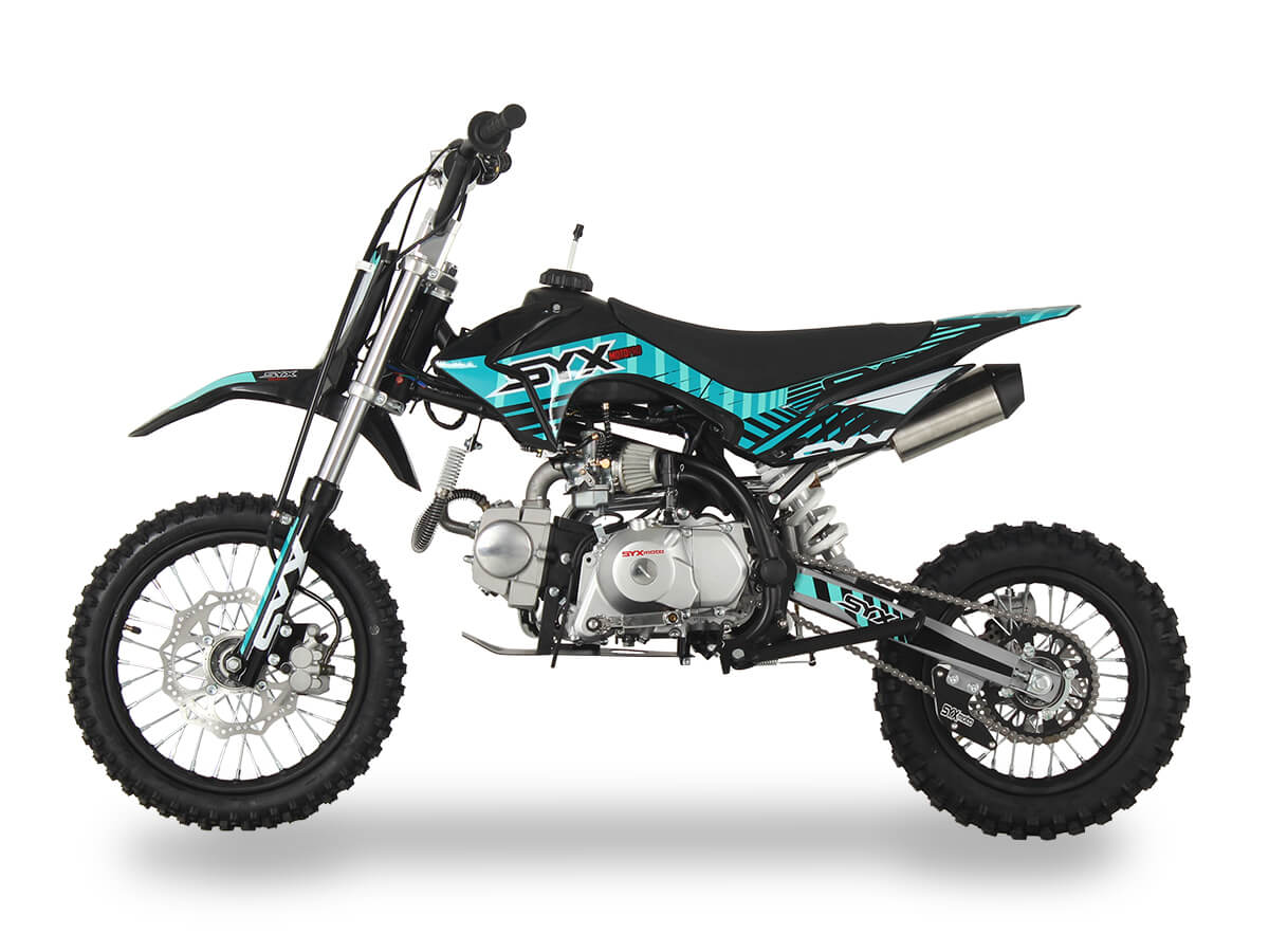 2026 SYX MOTO 125cc Dirt Bike – Medium Size, Semi-Automatic 4-Speed (No Clutch)