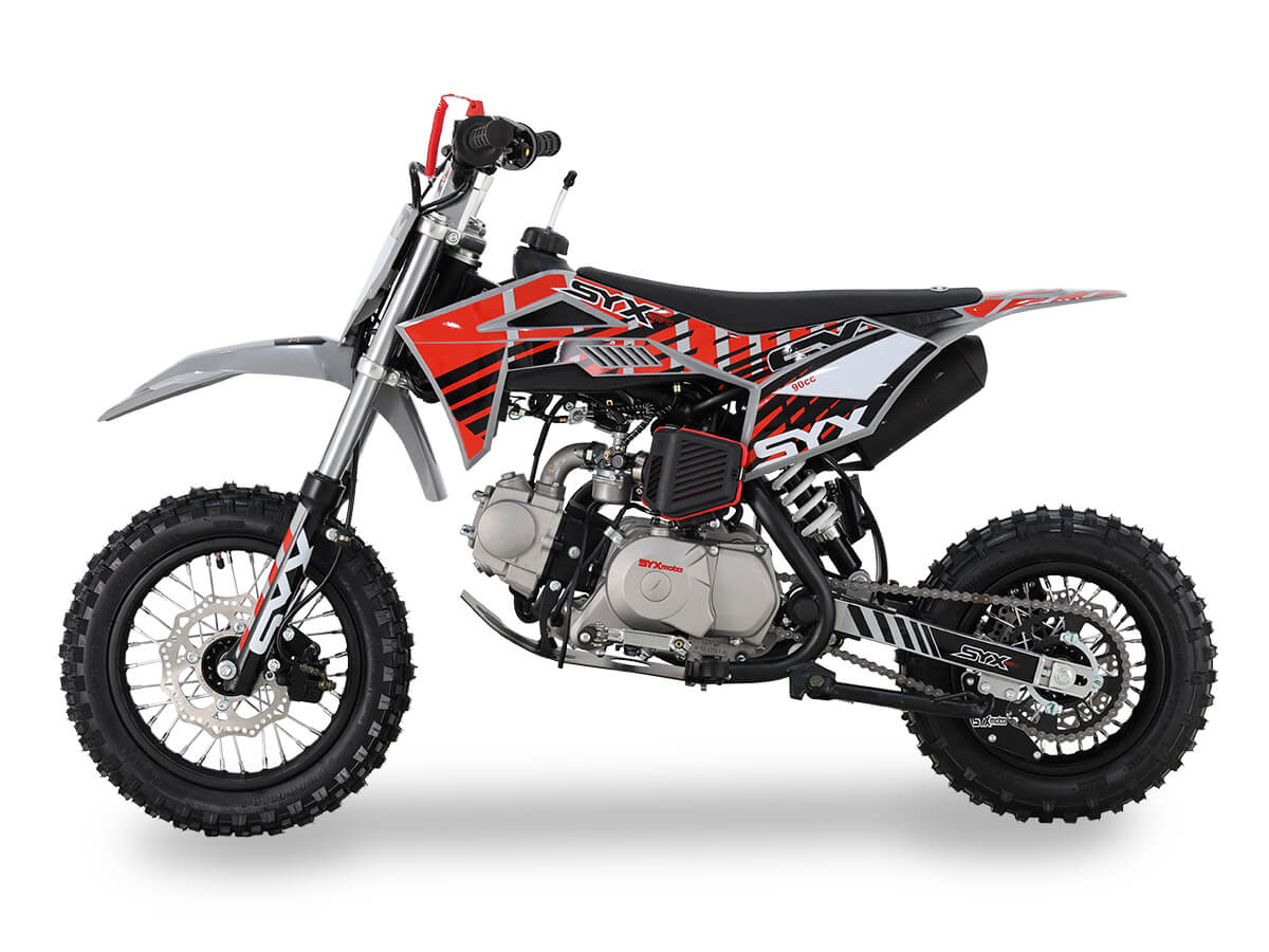 2026 SYX MOTO V2 Kids Dirt Bike – 90cc Semi-Automatic