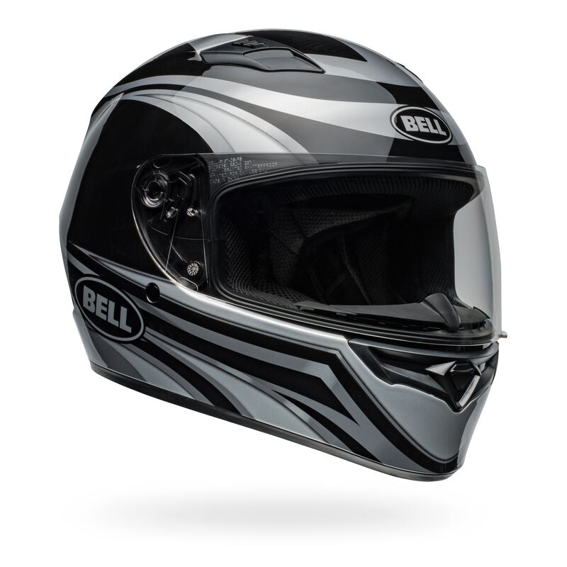 Bell Qualifier Conduit Full Face Motorcycle Helmet Black / Silver
