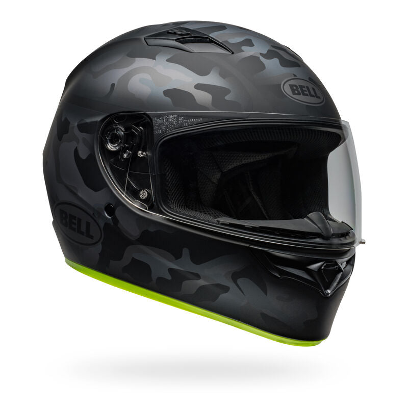 Bell Qualifier Stealth Helmet Matte Black Camo / yellow