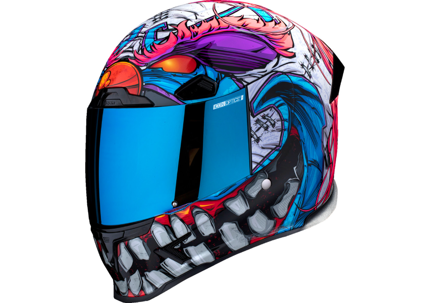 ICON Airframe Pro™ Krazy Klown 2 Helmet PINK - GLOSS IN THE DARK