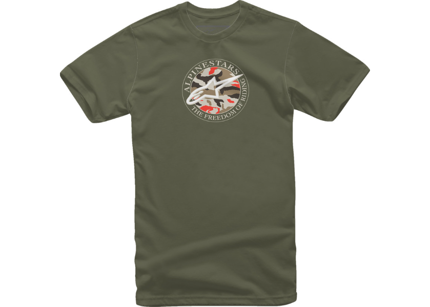 ALPINESTARS Dot Camo T-Shirt - Military