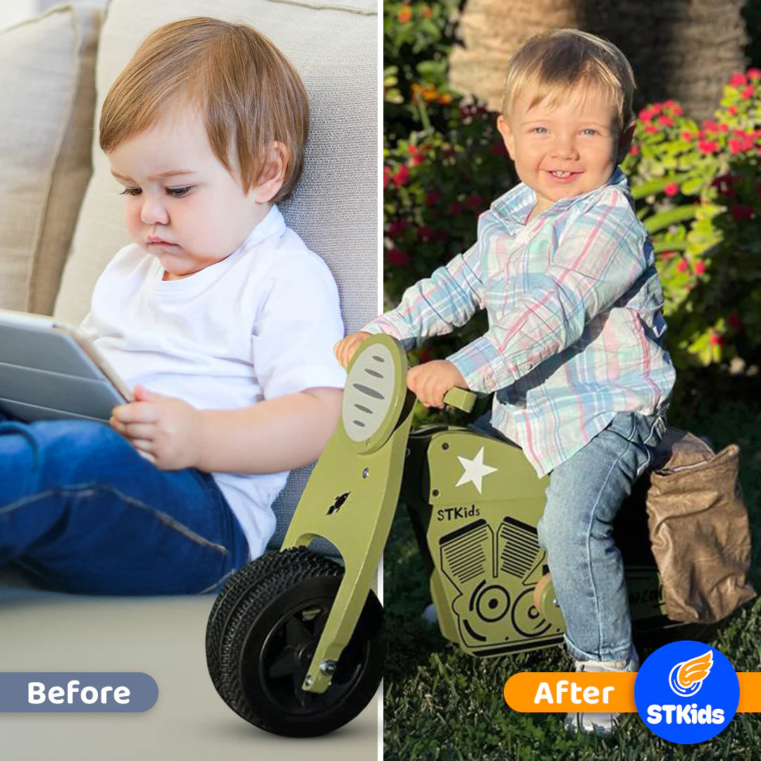 STK Baby Balance Bike Mini Balance Captain America